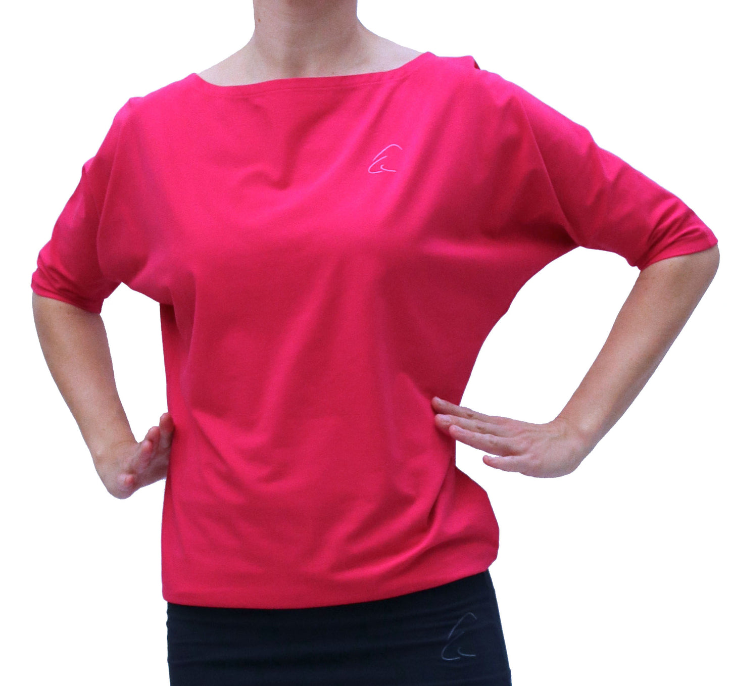 Yoga Halbarmshirt Sadaa mit U-Boot-Ausschnitt