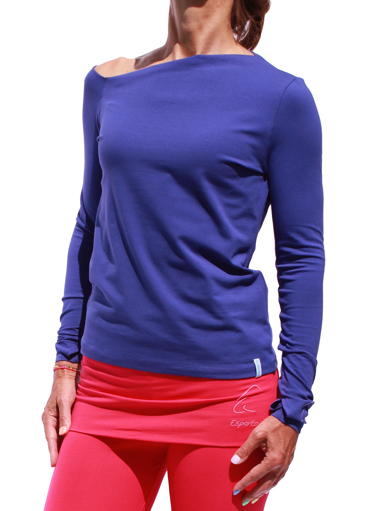 Asymmetrisches One-Shoulder-Shirt Divya