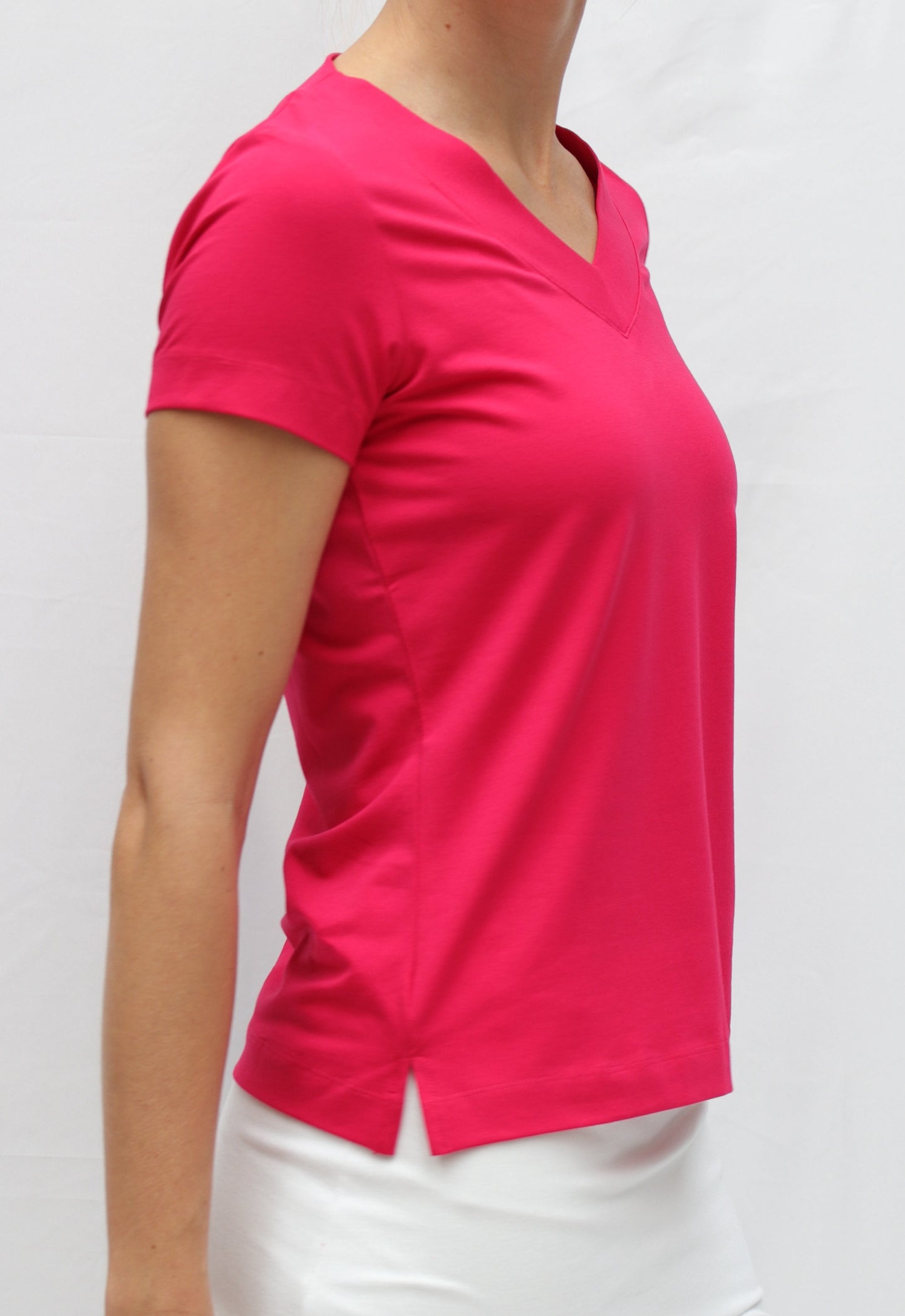 Yoga V-Shirt Farishta in organic cotton