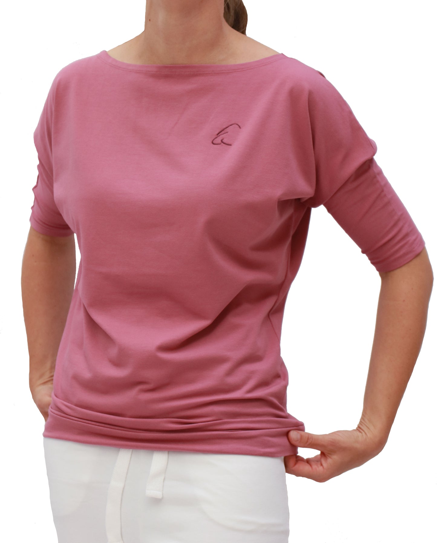 Yoga V-Shirt Farishta in organic cotton