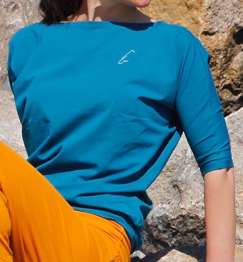 Yoga Halbarmshirt Sadaa mit U-Boot-Ausschnitt - Outlet