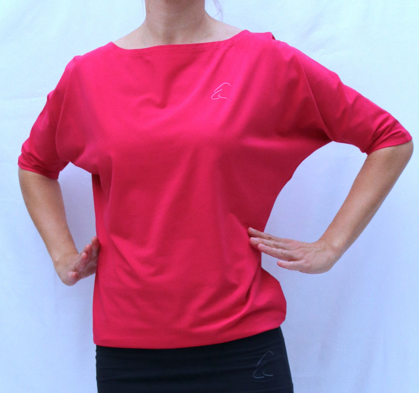 Yoga V-Shirt Farishta in organic cotton