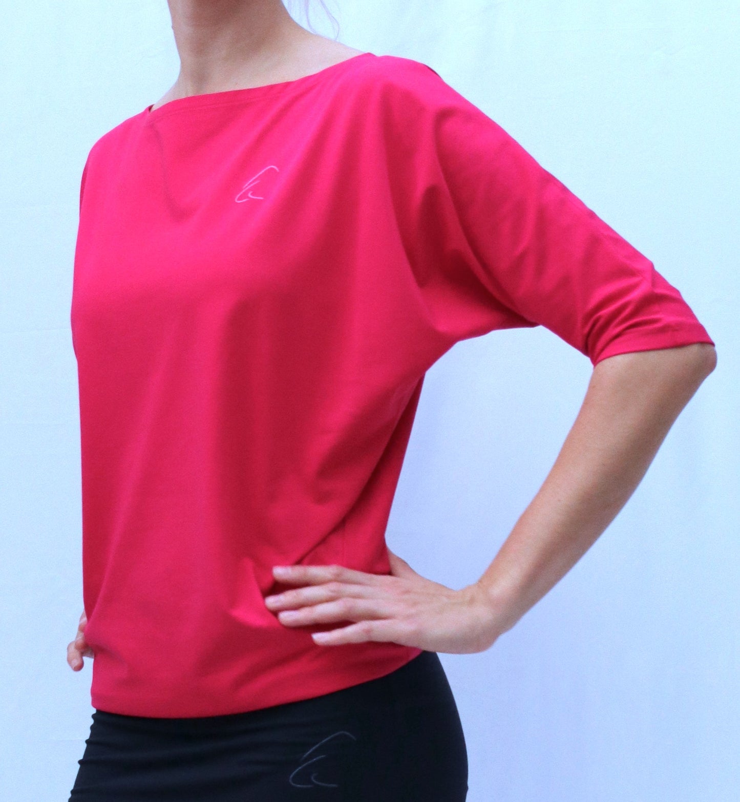 Yoga V-Shirt Farishta in organic cotton